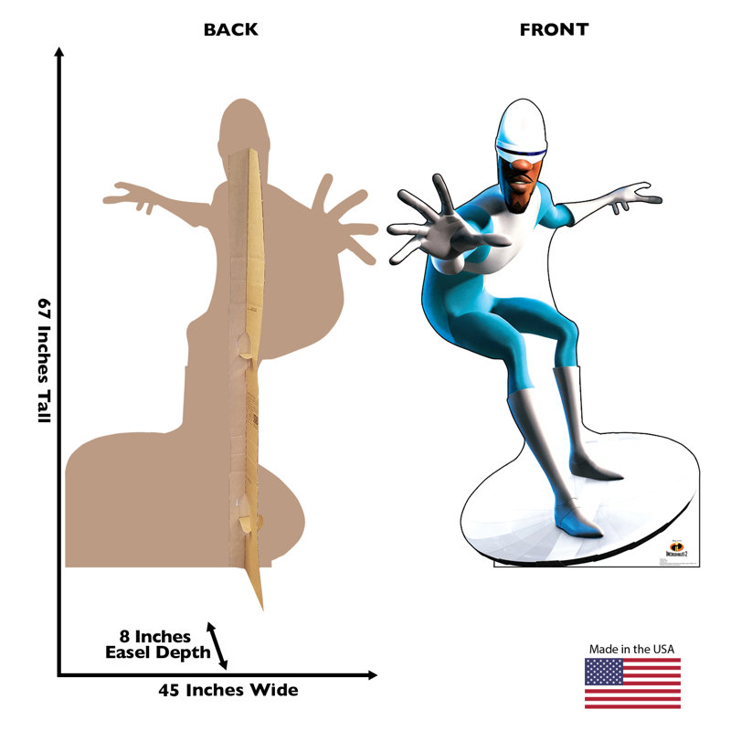 Frozone Life-Size Cardboard Cutout from Disney's Incredibles 2