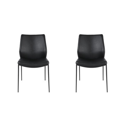 Chaise Azzure Curve (ensemble de 2)