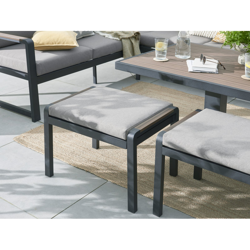 Nadasha - Hemsby Corner Set with Cushions, 73cm H x 89cm L x 150cm D