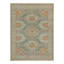 Distressed Homage Hand Knotted Wool Animal Print Area Rug-1480902217