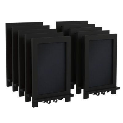 Millworks Tabletop or Wall Mount Magnetic Chalkboards