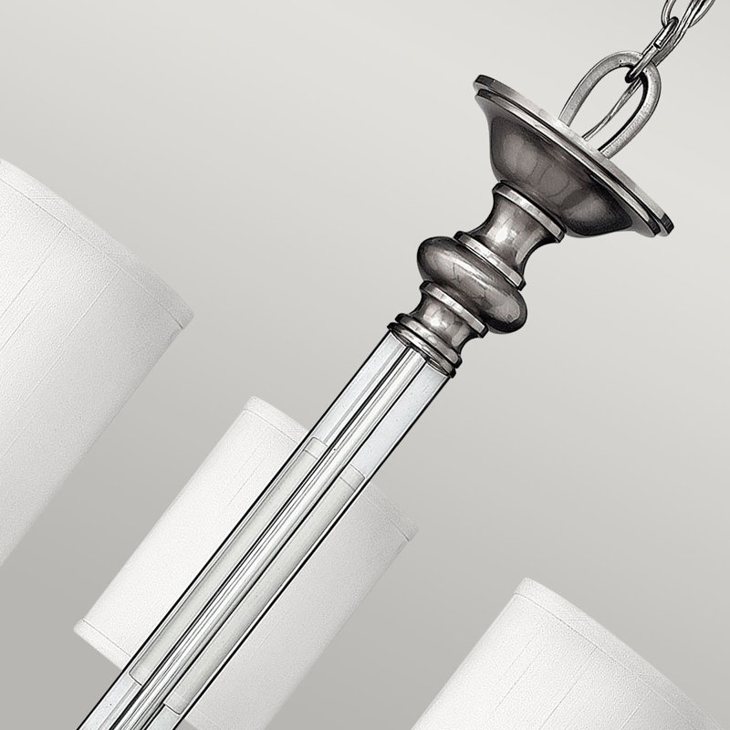 Reichman 5 - Light Shaded Chandelier