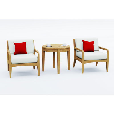 Noida Outdoor 3 - Piece Conversation Set