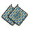 Caroline's Treasures Football Polyester Potholder Set