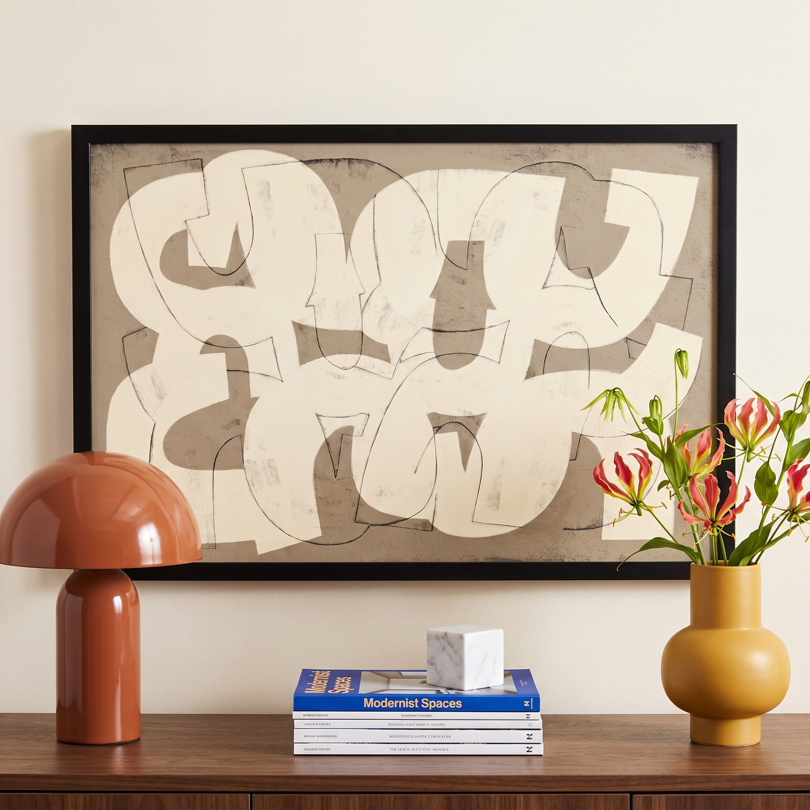 Drawing By StudioM by StudioM, 14" H x 20" W x 1.25" D, Black Framed Paper