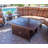 Spicewood Rectangle Aluminum Propane Smokeless Fire Pit Table with Hidden Fuel Tank