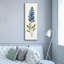  «Texas Bluebonnet 4» par Anne Tavoletti, art mural sur toile, 20 po x 60 po