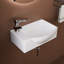 DeerValley 400mm L x 280mm W Ceramic Specialty Sink with Overflow-120747505