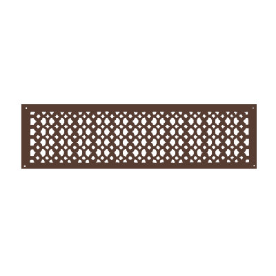 Grille murale en métal