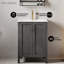 Meuble-lavabo noir mat 24 po Avallon