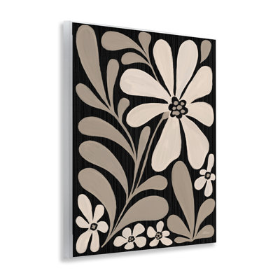 Plaque murale crème moderne, par Cat Thurman Designs