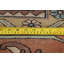 Tapis de la zone en laine bleu/bleu marine 13 pi 8 po x 15 pi 3 po one-of-kind main-noué la new age Skelton