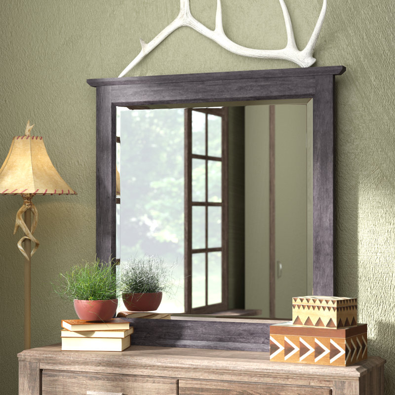 Alharit Solid Wood Mirror