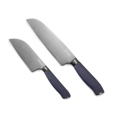 GreenPan Titanium 2-Piece Santoku Knife Set