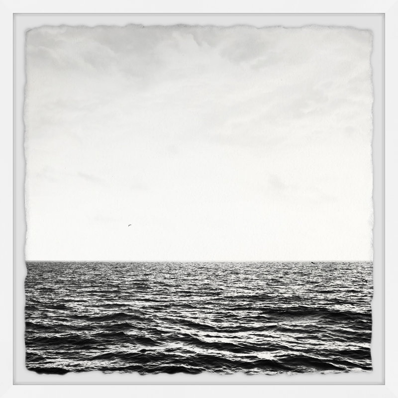 Infinite Ocean - Single Picture Frame Print, 81cm H x 81cm W x 3.81cm D