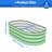  12" Tall 4x2 ft Module Metal Raised Garden Bed(2 Pcs)-653431305