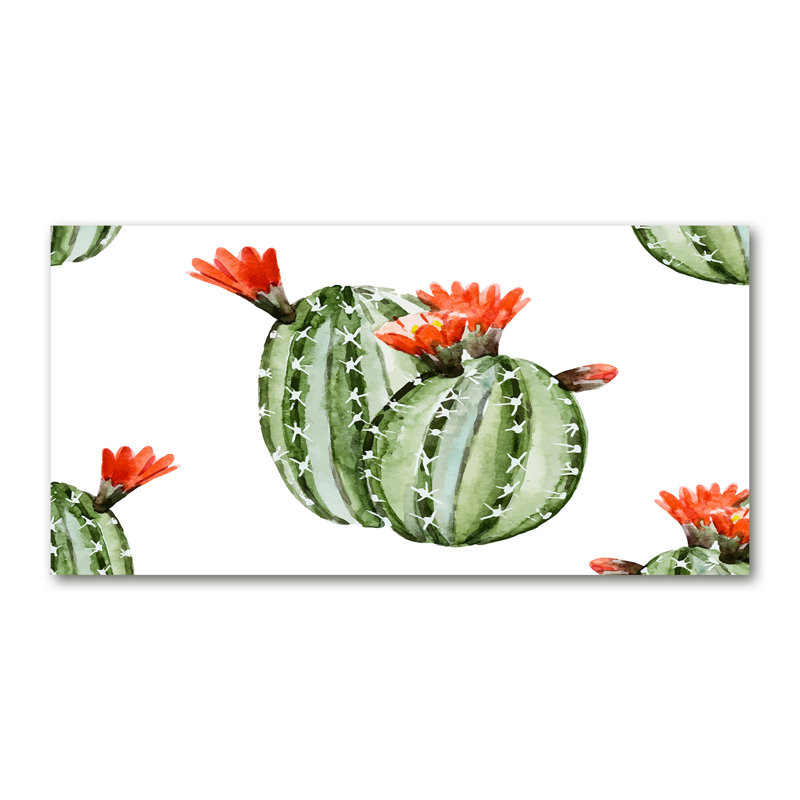 Cacti - No Frame Print on Canvas