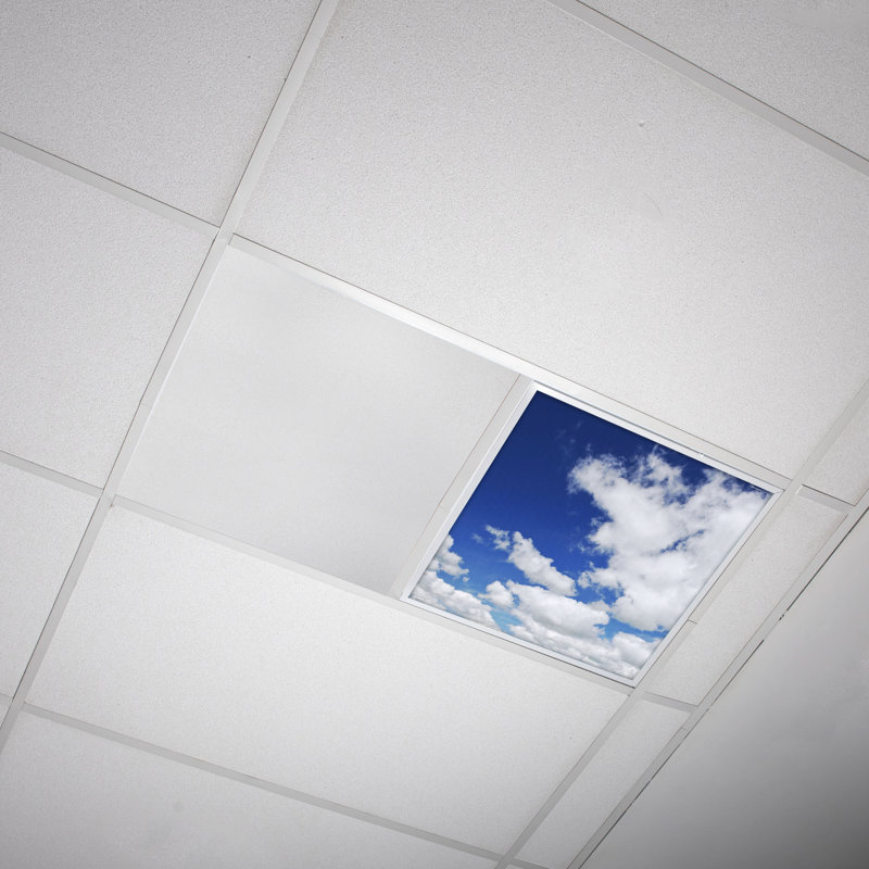 Cloud Square Fixture Component Ceiling Light