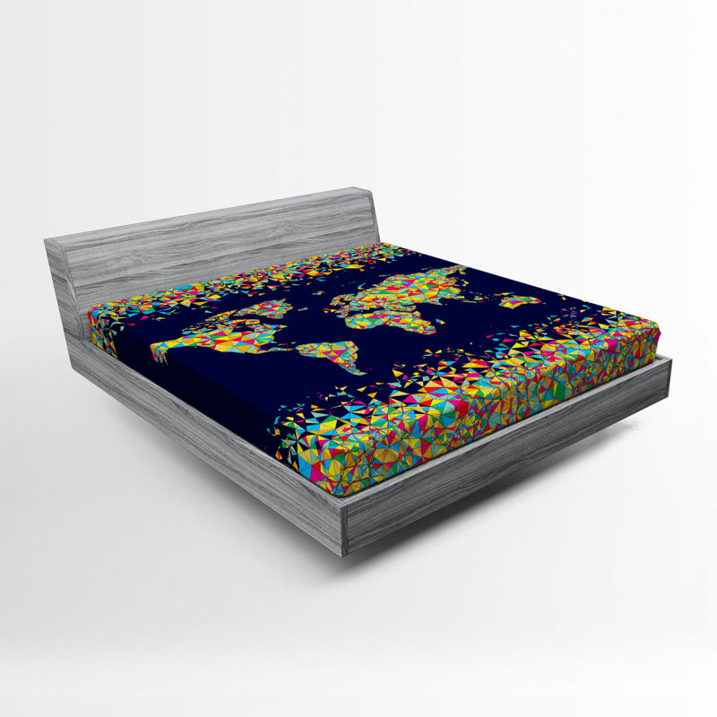 Microfiber Fitted Sheet, Queen Fitted Sheet