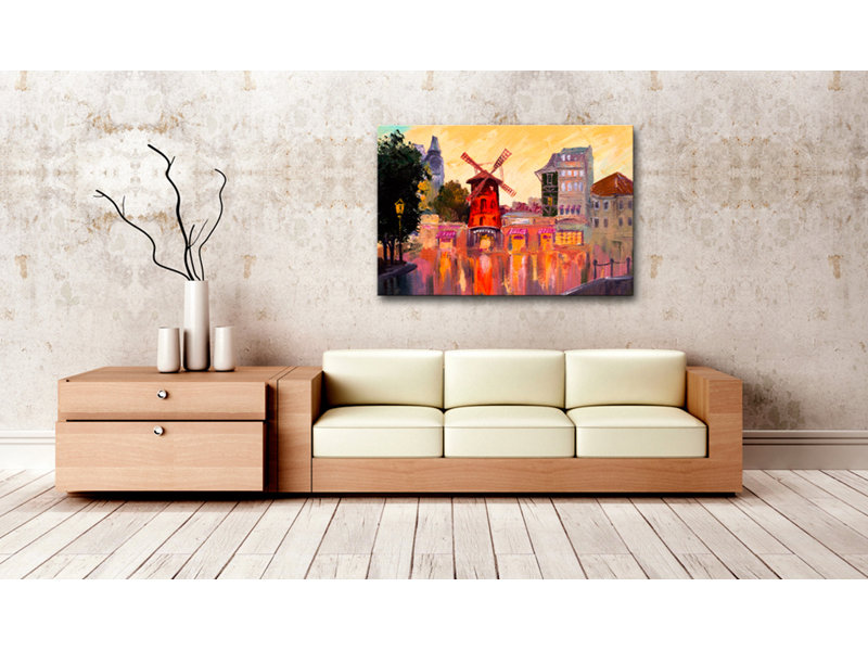 No Frame Print on Canvas, 120cm H x 80cm W