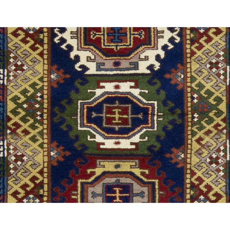 Kazak Wool Oriental Area Rug