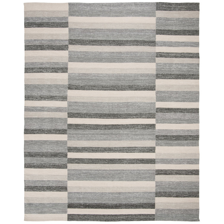 Whittlesey Hand Woven Cotton Striped Rug
