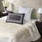 Luxurious 7-piece Bedding Sets, Polyester Jacquard, Transitional Style For Home