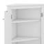 Armoire d'angle avec tablettes et portes réglables-113793378