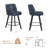 Malling 26" H Upholstered Swivel Stool-105325421-104561640