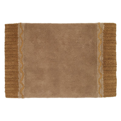 Tapis pour salle de bain 100% coton antidérapant East Rolstone