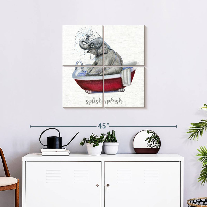 Ketti Splish Splash, 26" H x 26" W