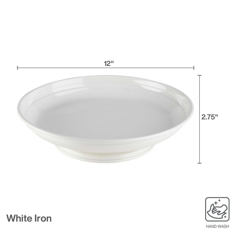 Towle Living 12-In White Lazy Susan