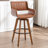 Modern Faux Leather Upholstered Swivel Stools-1305084209-1305084205