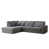 Dark Grey Polyester/Chenille