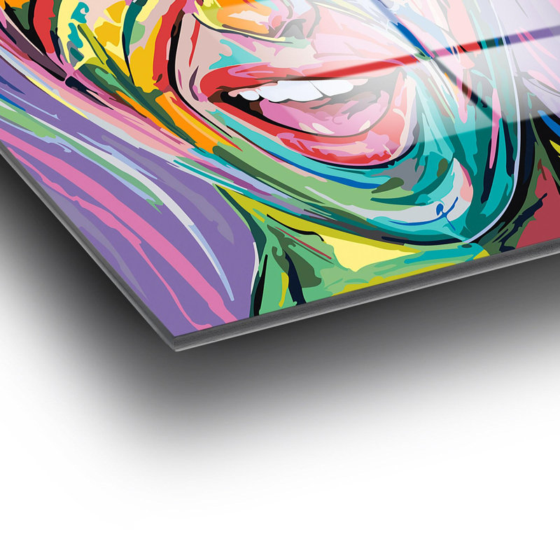 Boze Print on Glass