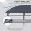 Adon 2.15m x 1.5m Steel BBQ Gazebo
