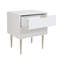 Rikya 48cm W Manufactured Wood Bedside Table