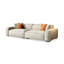 Canapé modulaire blanc en polyester-1532283464
