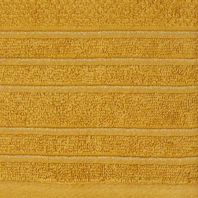 Klavdija Midweight Jacquard Hand Towel, Mustard