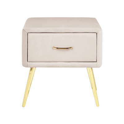Flossie 46 cm W Bedside Table