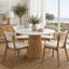 Nalani 42" Dining Table, Medium Walnut-523913616