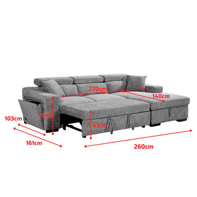 4 Seater Sofa Bed