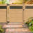 Horizontal Fence Boardwalk 5 in. x 5 in. x 108 in. Cypress Vinyl End Post