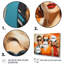 «Orange Mid Century Retro Portraits II», reproduction sur toile-648857284-648857306