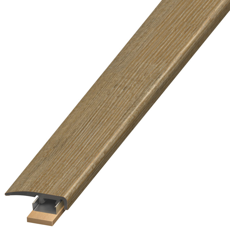 Plastic 1.38'' W x 94'' L End Cap, Arcadian Soya Pine