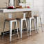 Ensemble de 4 tabourets de bar et de comptoir pivotants Tauber-1093539026-1093539027