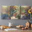 «Monet's Landscape I», ensemble de 3 toiles tendues-667261163