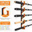 2 Pack Horizontal Fishing Rod Holders For Garage Wall & Ceiling