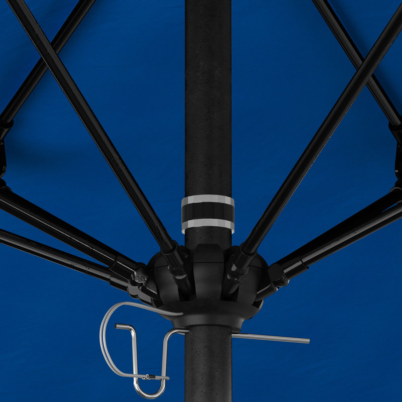 Parasol de marché octogonal 9 pi Verlin, Bleu pacifique - Pacifica