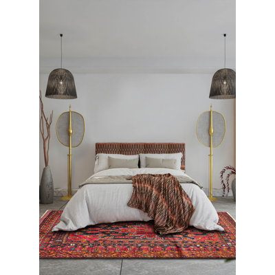 Teimani Black Rug 4'4" x 6'9"